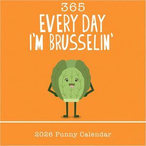 2026 Punny Daily Desk Calendar – 365 Funny Tear Off Pages for Home or Office